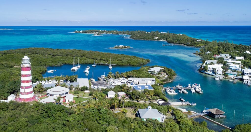 Charter yacht MY Loon destination Elbow Cay in the Bahamas
