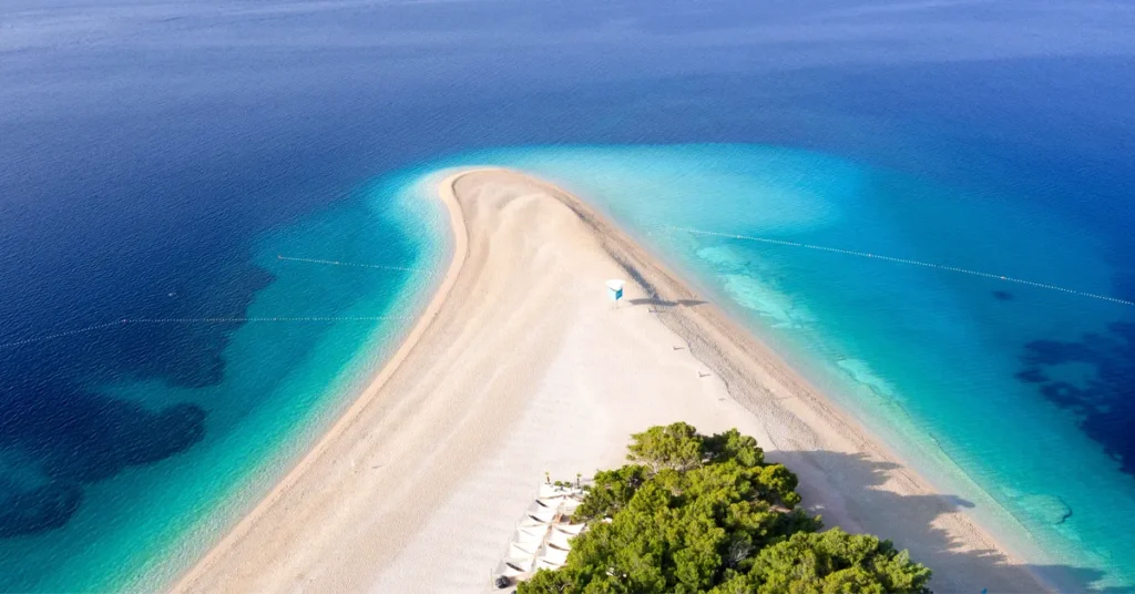 Charter Superyacht Loon destination The island of island of Brac in Croatia