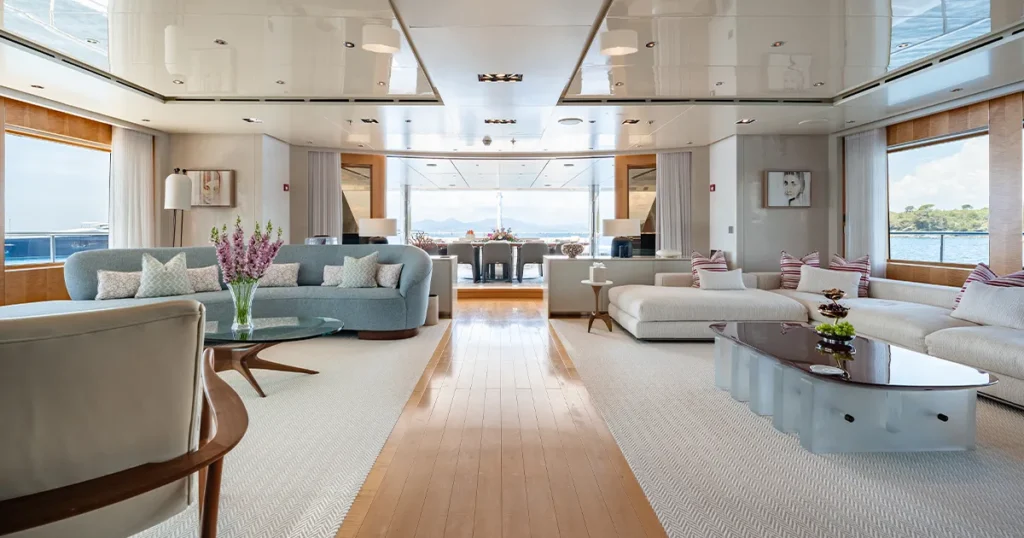 A-List Amenities during a charter onboard Motor Yacht Loon 221