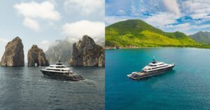yacht charter on MY Loon Mediterranean vs Caribbean